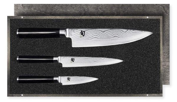 KAI Shun Classic 3 darabos kés készlet (DM-0700 + DM-0701 + DM-0706) (DMS-300)