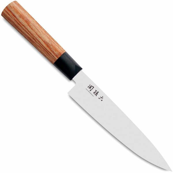 KAI Seki Magoroku Red Wood általános konyhakés 15cm (MGR-0150U)