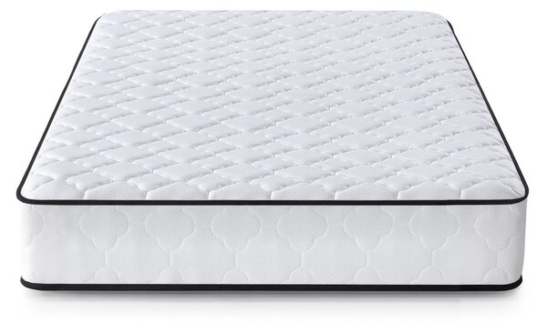 AKORD Furniture Factory rugós matrac védőhuzattal 120x200 cm H3 fehér 24 cm magas