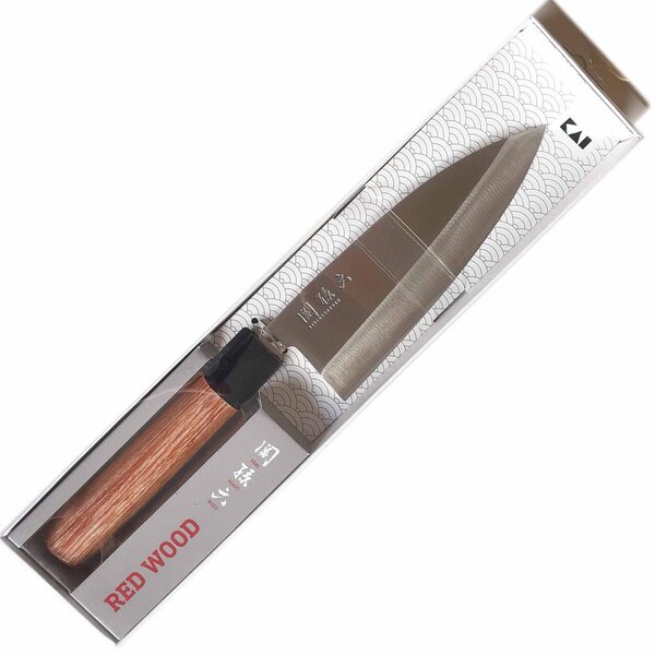 KAI Seki Magoroku Red Wood Deba szakácskés 15,5cm (MGR-0155D)