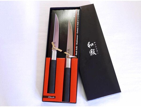 KAI Wasabi Black 2 darabos kés készlet (2 x 6711S) (67S-400)