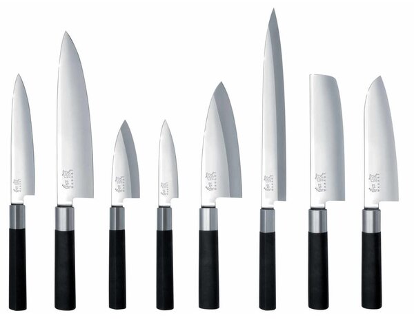 KAI Wasabi Black késtartó blokk (8db késsel) (6799)