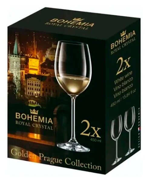 Bohemia Royal Crystal Boros Pohár 450ml (2 db)