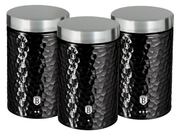 Berlinger Haus PRIMAL GLOSS bevonatos 3 db tároló 17,5x11cm / BH-6712 /