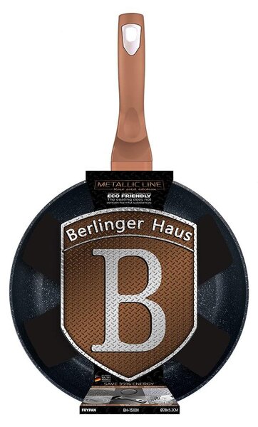 Berlinger Haus ROSE GOLD bevonatos SERPENYŐ 20 cm (szeletsütő) - INDUKCIÓS / BH-1508N /