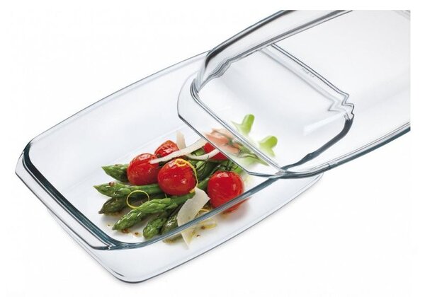 Simax STAR LINEA hőálló sütőtál szögl.tál 3,2+2,2 liter