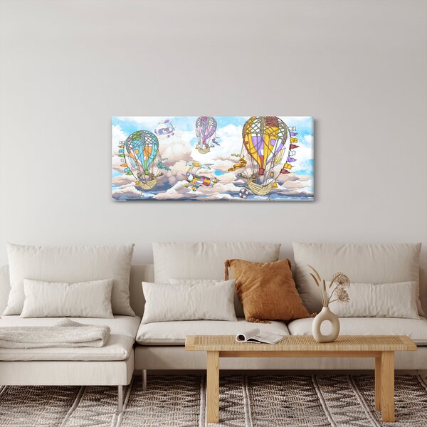 Kép - Expedíció a felhőkben (120x50 cm)