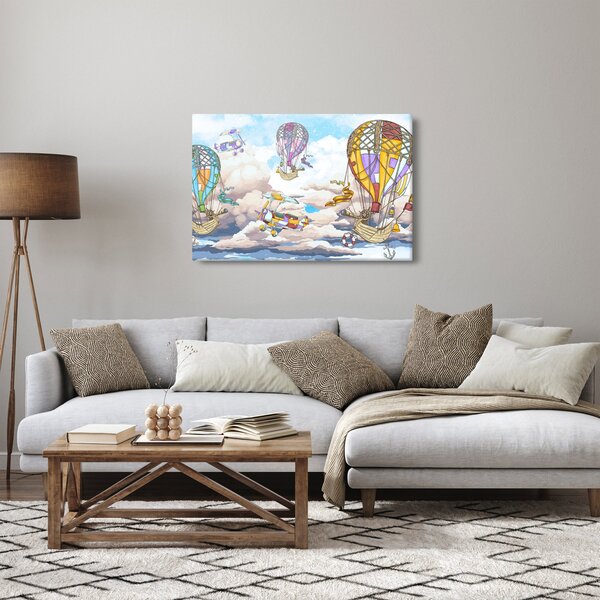 Kép - Expedíció a felhőkben (90x60 cm)