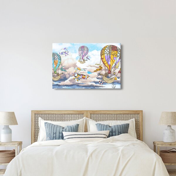 Kép - Expedíció a felhőkben (90x60 cm)