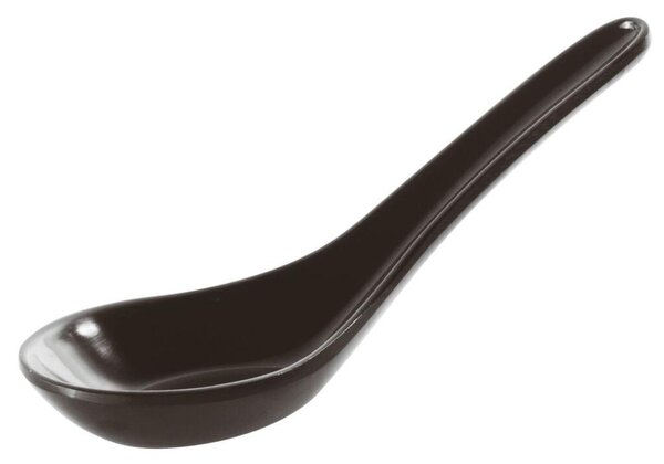 Paderno MELAMINE FEKETE étel kínáló kanál 13 cm