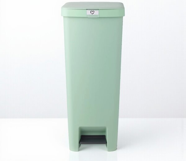 BRABANTIA STEPUP pedálos műanyag szemetes 40 l - jáde zöld