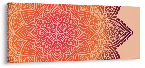 Kép - mandala art (120x50 cm)