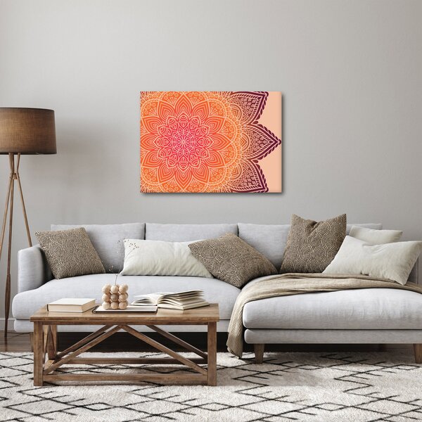 Kép - mandala art (70x50 cm)