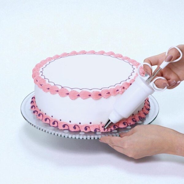 EXCELLENT HOUSWARE Lazy Susan forgatható torta tálca 30x7 cm
