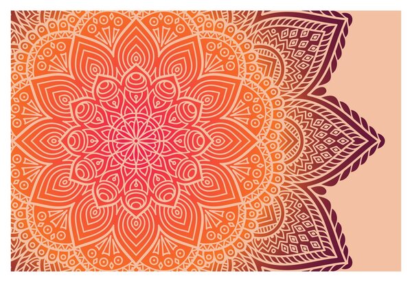 Kép - mandala art (90x60 cm)