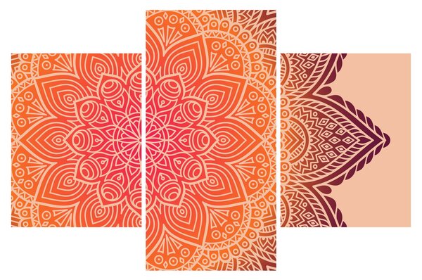 Kép - mandala art (90x60 cm)