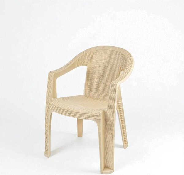 Behram karfás szék cappuccino 78x58x53 cm
