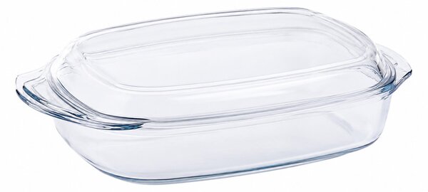 TERMISIL Hőálló edény 4,1 L téglalap alakú 33x21x12 cm
