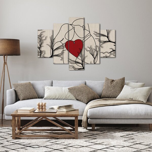 Kép - egy szerelmes pár (150x105 cm)