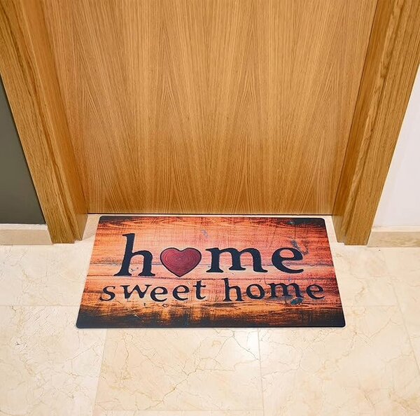Lábtörlő "Home sweet home" mintával