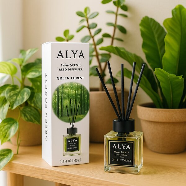 ALYA Nature's Scents Pálcás Aroma Diffúzor - Zöld Erdő