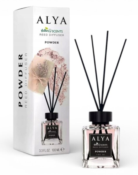 ALYA Nature's Scents Pálcás Aroma Diffúzor - Púder