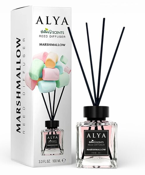 ALYA Nature's Scents Pálcás Aroma Diffúzor - Mályvacukor