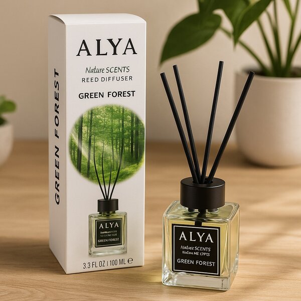 ALYA Nature's Scents Pálcás Aroma Diffúzor - Zöld Erdő