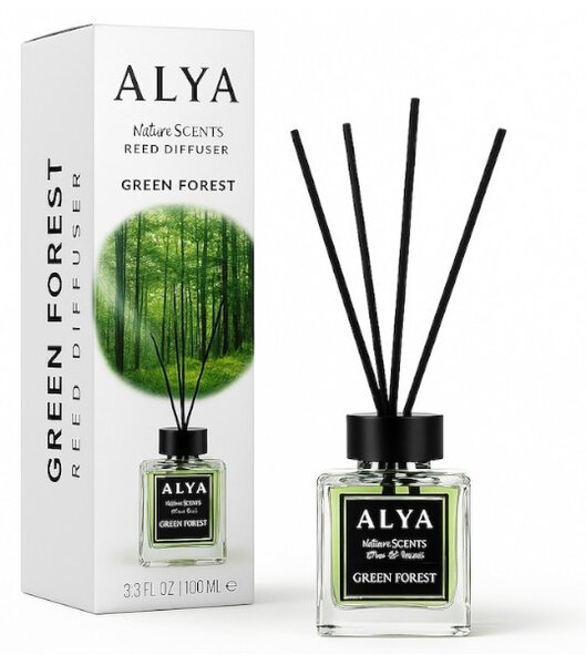ALYA Nature's Scents Pálcás Aroma Diffúzor - Zöld Erdő