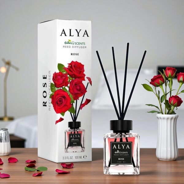 ALYA Nature's Scents Pálcás Aroma Diffúzor - Rózsa