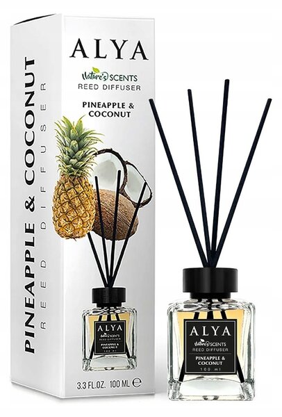 ALYA Nature's Scents Pálcás Aroma Diffúzor - Ananász és Kókusz