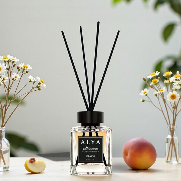 ALYA Nature's Scents Pálcás Aroma Diffúzor - Őszibarack