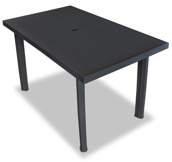 Progarden Faretto kerti asztal antracit 100x70 cm