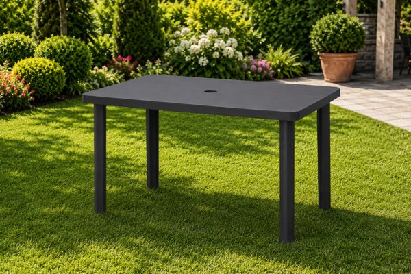 Progarden Faretto kerti asztal antracit 100x70 cm