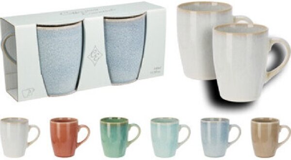 BÖGRE STONEWARE 2DB-OS 340ML 6F