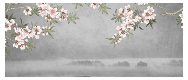 Kép - Hold a táj felett (120x50 cm)
