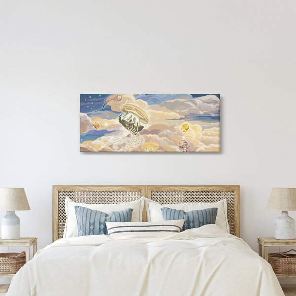Kép - mennyei medúza (120x50 cm)