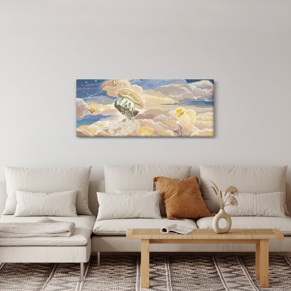 Kép - mennyei medúza (120x50 cm)