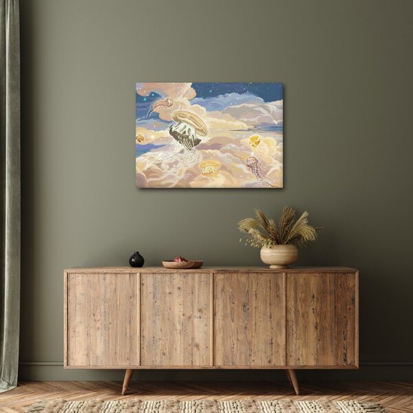 Kép - mennyei medúza (70x50 cm)