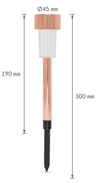 LED-es kültéri szolár lámpa