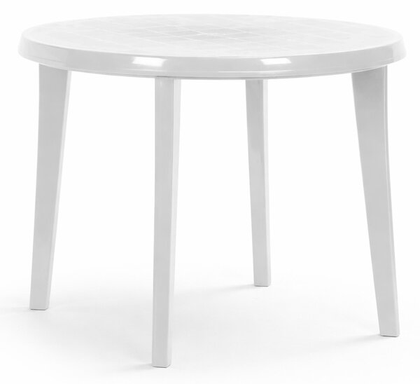 LISA kerek asztal 90 cm fehér
