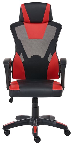 Irodai szék IGNIS Műbőr Piros