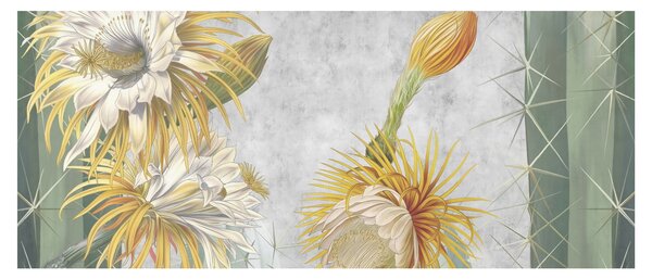 Kép - virágzó kaktuszok (120x50 cm)