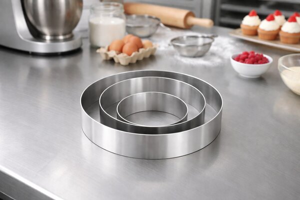 Tortaforma kerek 3 darab 20x5 cm