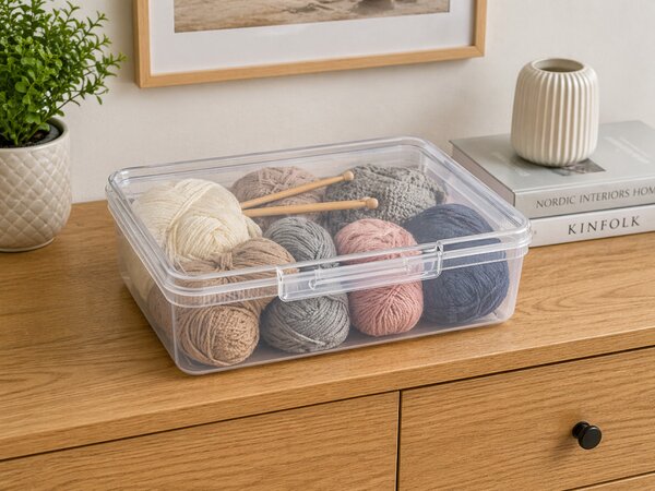 CURVER Snap box doboz 4,4 L8x33x24,5 cm átlátszó