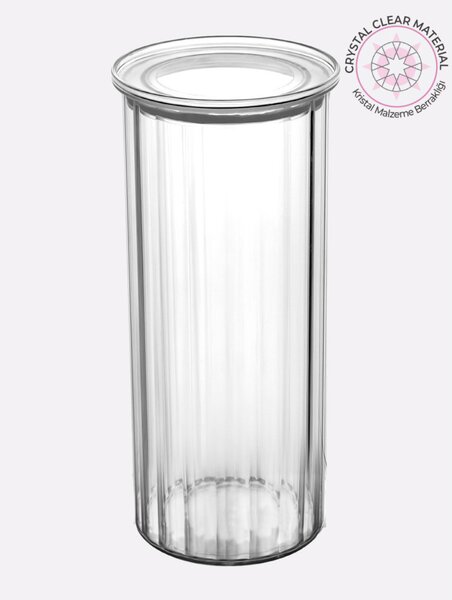 TÁROLÓDOBOZ 1,5L "CRYSTAL" MŰANYAG