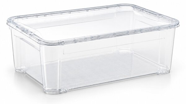 CURVER T-box tárolódoboz M méretben 32 L 39x55,5x19 cm átlátszó