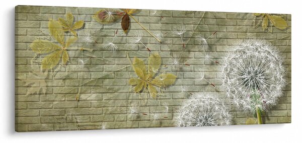 Kép - A szél által hordozott pitypang (120x50 cm)