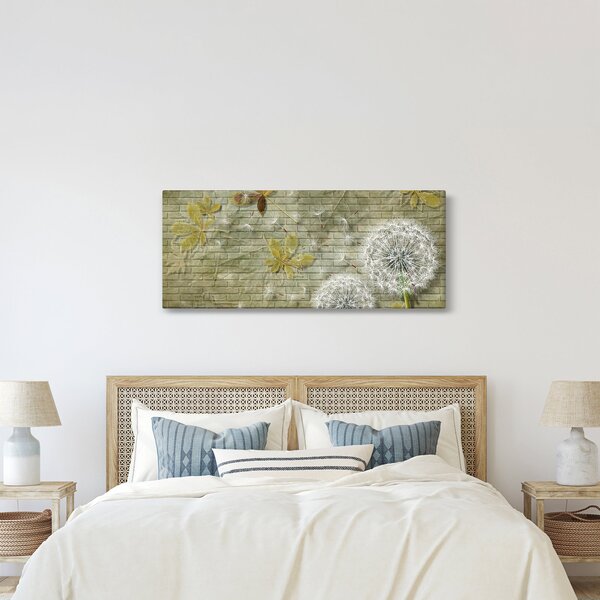 Kép - A szél által hordozott pitypang (120x50 cm)