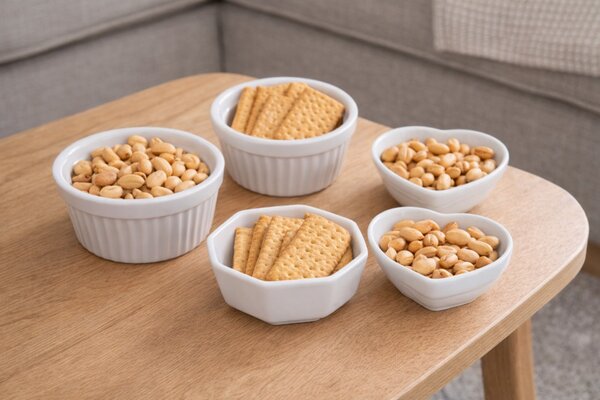 Snack tál 4 darab 7x2,5 cm